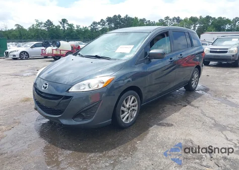 2012 Mazda Mazda5 Sport из США, поврежденный, VIN JM1CW2BL6C0130500